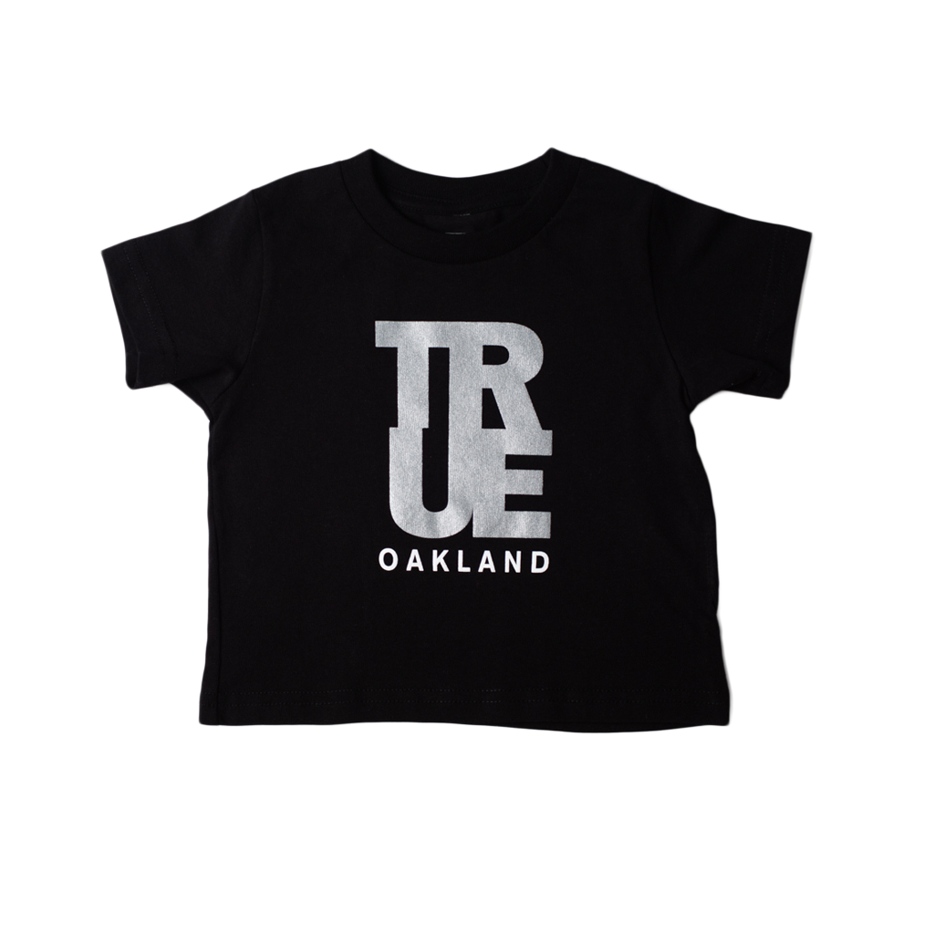 True Women's Logo Oakland T-Shirt Black – Shop True Clothing