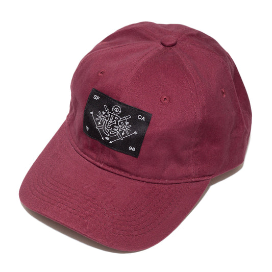 True Burning Bridges Dad Hat Maroon