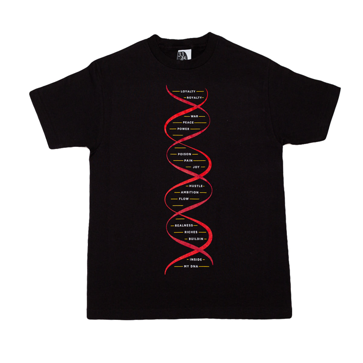 Men's Ongaku DNA T-Shirt Black