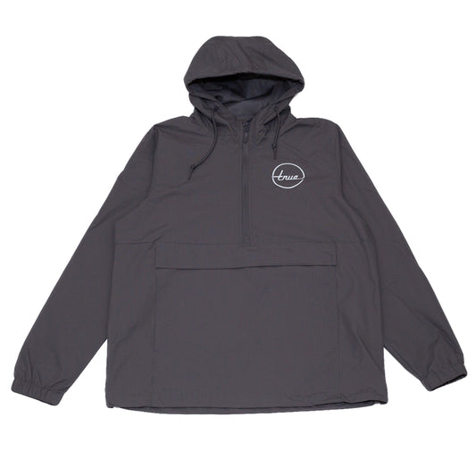 True Men's Nations 2 Anorak Charcoal/White