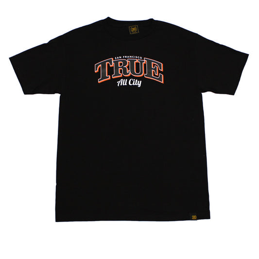 Mens True All City 2 T-Shirt Black - Shop True Clothing