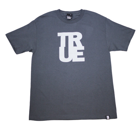 True Mens Logo T-Shirt Charcoal / Grey - Shop True Clothing