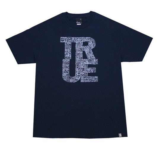 Mens True NPR & Hip Hop T-Shirt Navy - Shop True Clothing