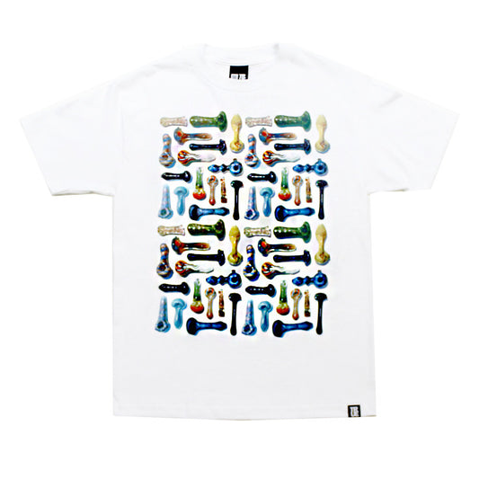 True Pipes Men's T-Shirt White - Shop True Clothing