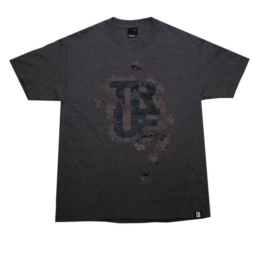 Mens True Puzzle T-Shirt Brown - Shop True Clothing