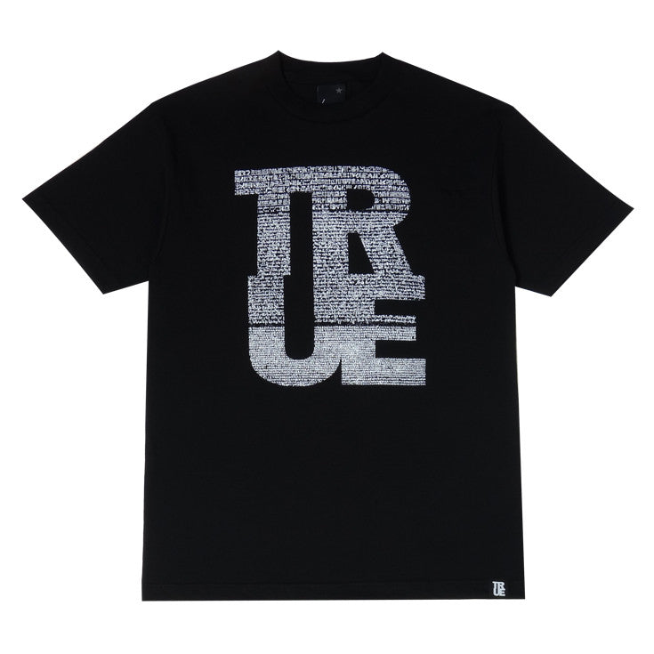 Mens True Rosetta T-Shirt Black – Shop True Clothing