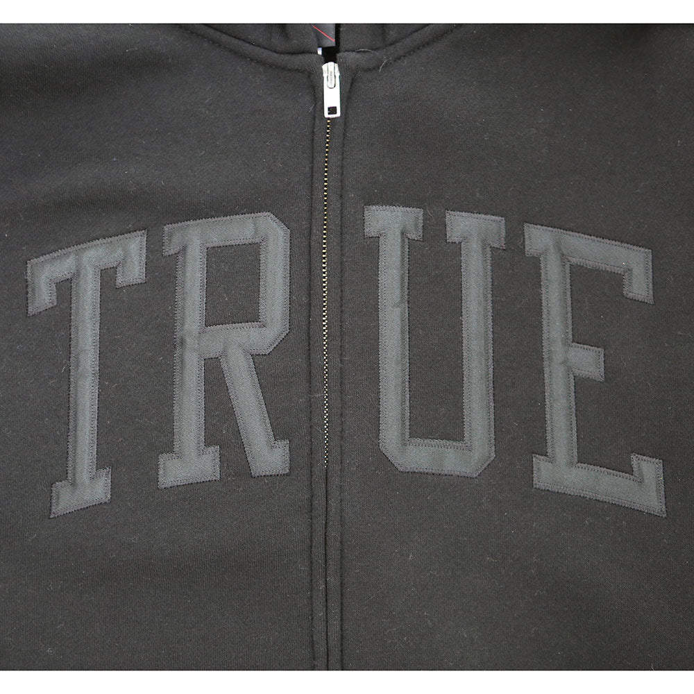 All black discount true religion hoodie